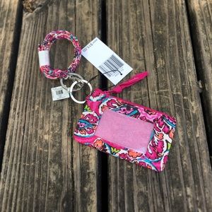 Vera Bradley ID case and Lanyard Sunburst Floral!